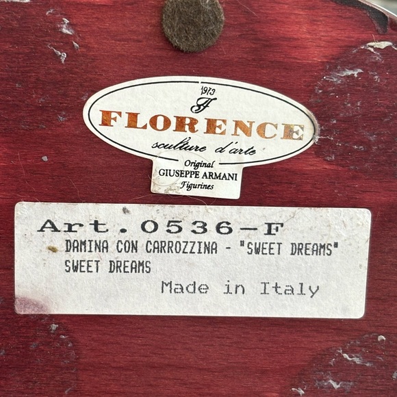 Vintage Giuseppe Armani "Sweet Dreams" porcelain figurine - Picture 14 of 14
